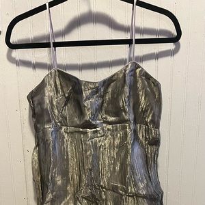 Vintage Metal Mesh Mini Dress
